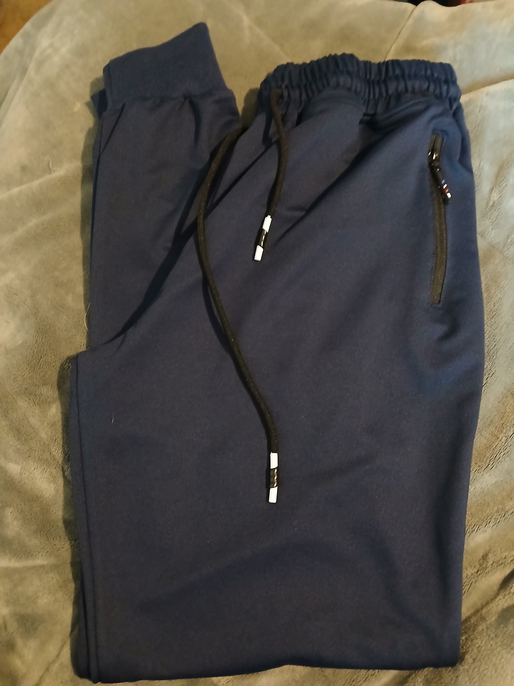 Unk Navy Drawstring Joggers with Zipper Pockets